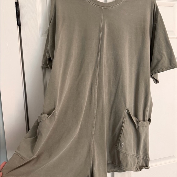 FP Movement by Free People Olive Hot Shot Romper - Picture 1 of 3